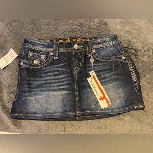 Rock Revival Denim Skirt